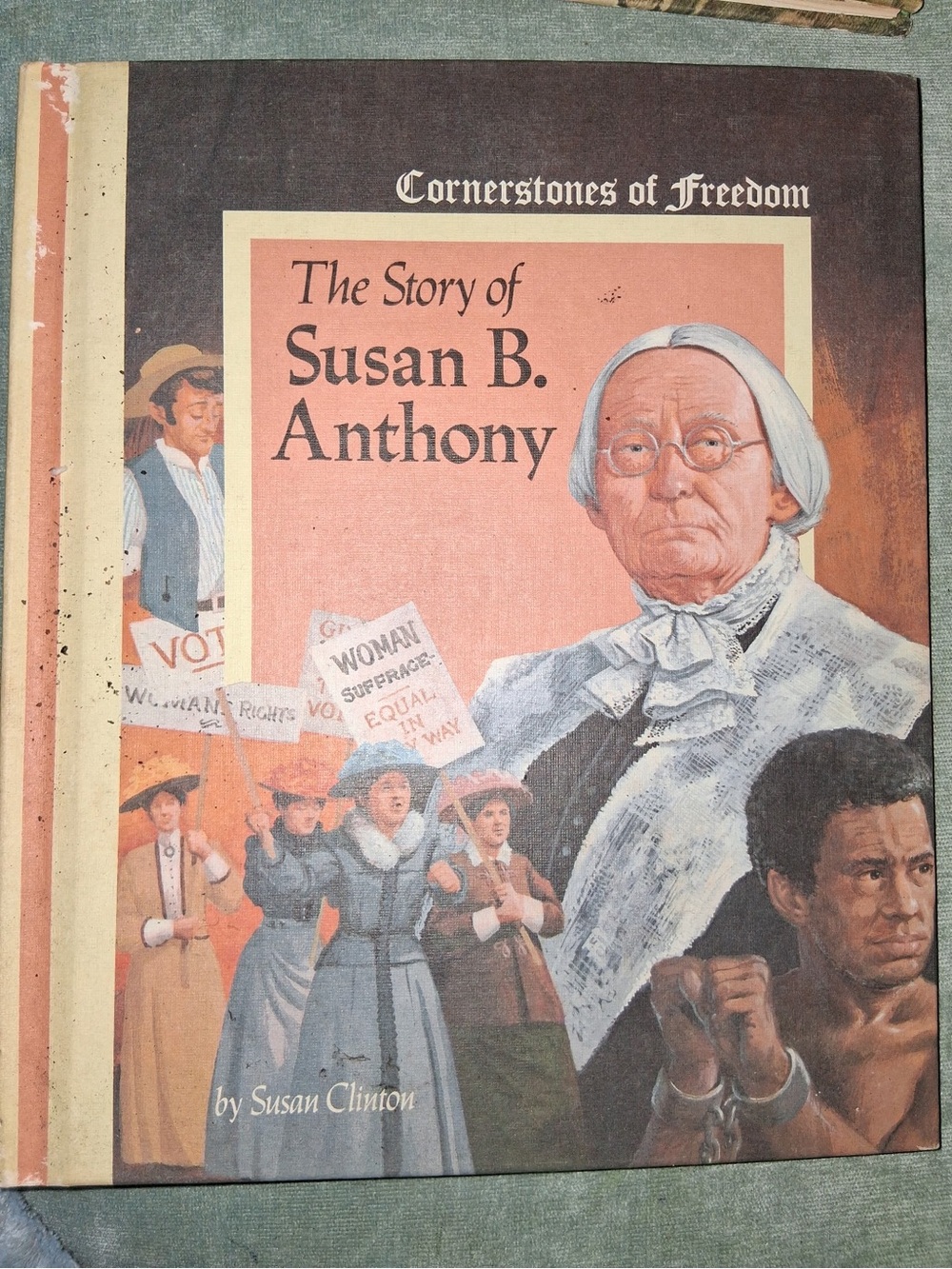 Susan B. Anthony Storybook Cover - Women's Jeans Category